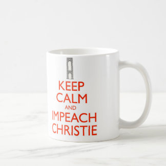Keep Calm and Impeach Christie Coffee Mug