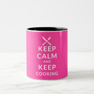 Keep Calm and Keep Cooking Mug