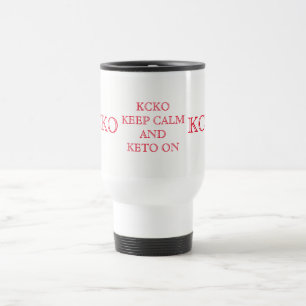 KEEP CALM AND KETO ON MUG