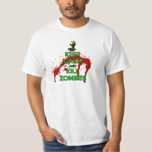 keep calm and kill zombies T-Shirt