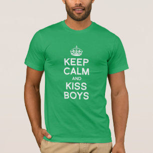 KEEP CALM AND KISS BOYS T-Shirt