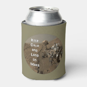 Keep Calm and Land on Mars Can Cooler