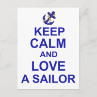 Keep Calm and Love a Sailor