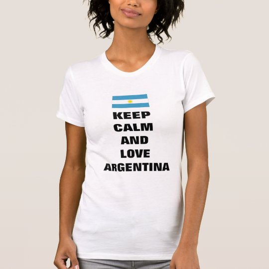 keep calm and love argentina T-Shirt