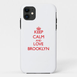 Keep Calm and Love Brooklyn iPhone 11 Case