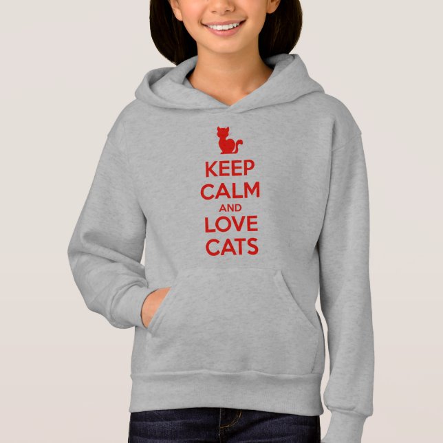 Keep Calm and Love Cats (Front)