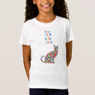 Keep calm and love cats T-Shirt