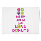 Keep Calm and Love Doughnuts Unique Doughnut Gift