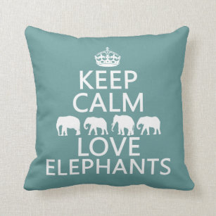 Keep Calm Decorative & Throw Cushions 311 Keep Calm and Call Mom Peach Pillow