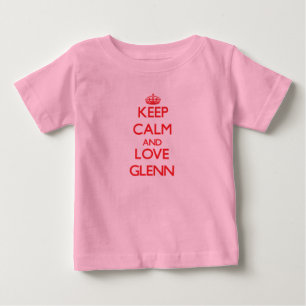 Keep Calm and Love Glenn Baby T-Shirt
