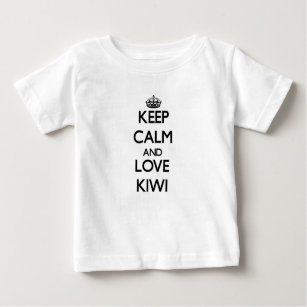 Keep calm and love Kiwi Baby T-Shirt