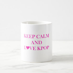 Keep Calm and Love Kpop Mug
