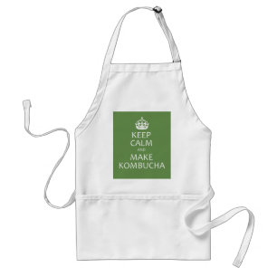 Keep Calm and Make Kombucha Apron