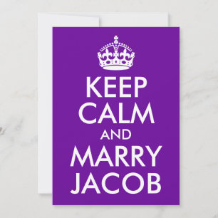 Keep Calm and Marry Jacob
