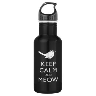 Keep Calm and Meow 532 Ml Water Bottle