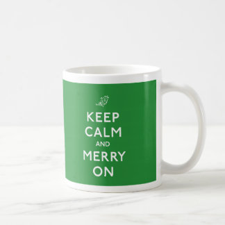 Keep Calm and Merry On Coffee Mug