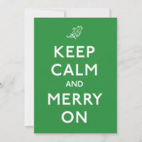 Keep Calm and Merry On
