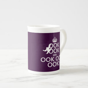 Keep Calm and Ook On Bone China Mug
