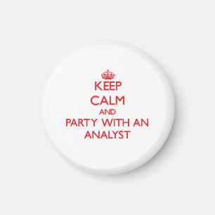 Keep Calm and Party With an Analyst Magnet