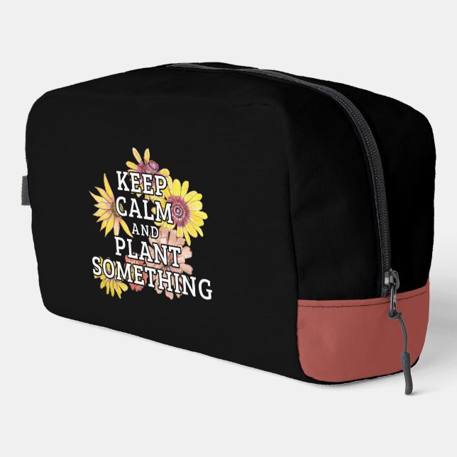 Keep Calm and Plant Something - Gardener Dopp Kit (Right Corner)