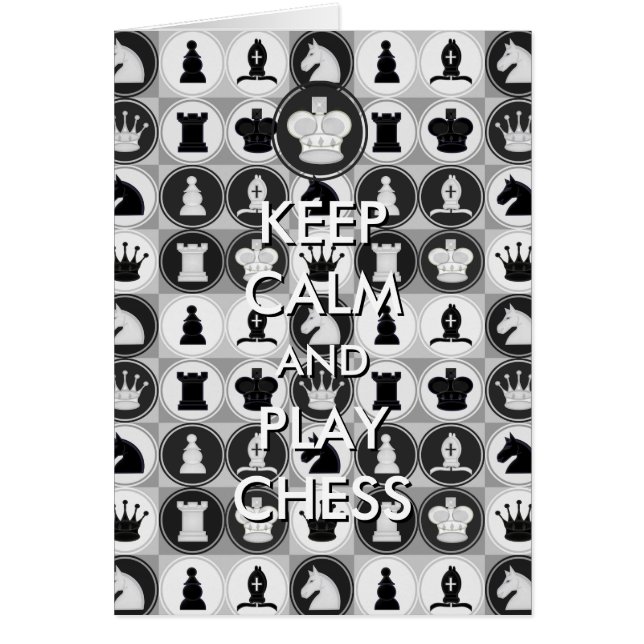 Keep Calm and Play Chess (Front)
