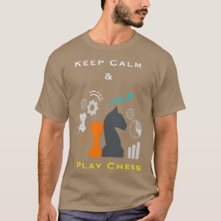 Keep Calm and Play Chess Triblend TShirt 