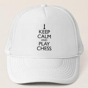 Keep Calm And Play Chess Trucker Hat