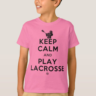 Keep Calm and Play Lacrosse T-Shirt