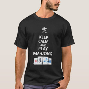 Keep Calm And Play Mahjong T-Shirt