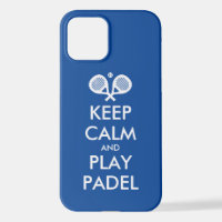 Keep calm and play padel custom colour