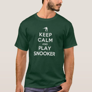 Keep Calm and Play Snooker T-Shirt