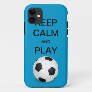 KEEP CALM AND PLAY SOCCER CaseMate iPhone 5 Case