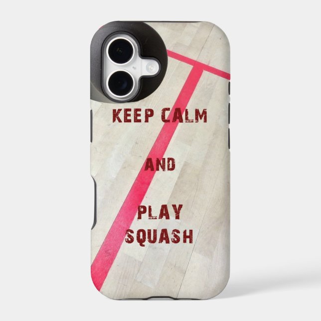 Keep Calm and Play Squash (Back)