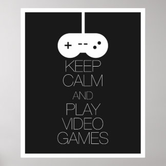 Video Game Posters | Zazzle.co.uk
