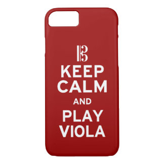 Keep Calm and Play Viola iPhone 8/7 Case