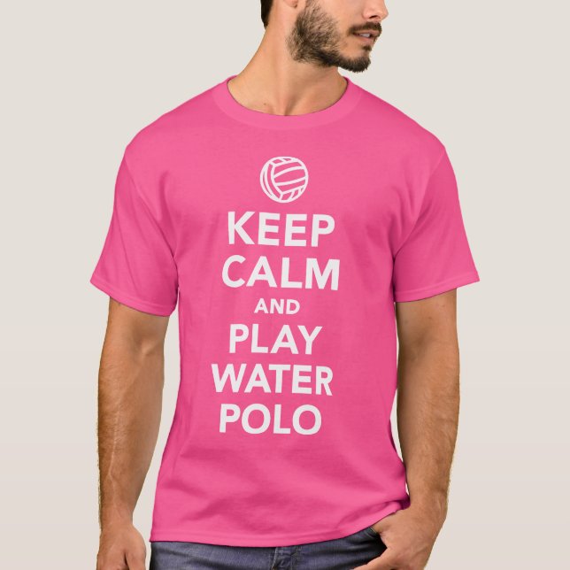 Keep Calm And Play Water Polo (Front)