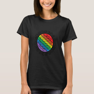 Keep Calm And Pop On, Pop It Fidget Toy Autism T-Shirt