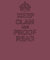 Keep Calm and Proofread Tee