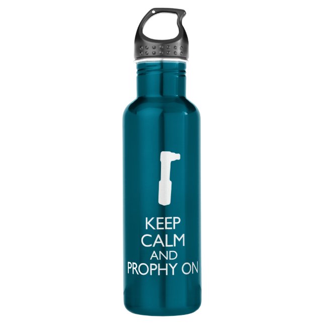 Keep Calm and Prophy On 710 Ml Water Bottle (Front)
