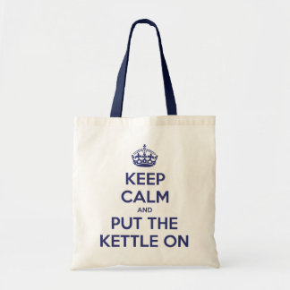 Keep Calm and Put The Kettle On Tote Bag