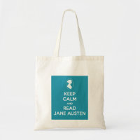 Keep Calm and Read Jane Austen Shopping Bag