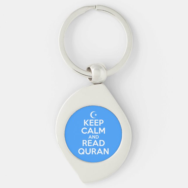 Keep Calm and Read Quran Key Ring (Front)