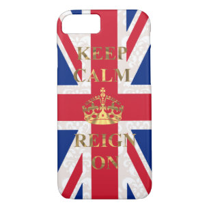 Keep calm and reign on iPhone 8/7 case