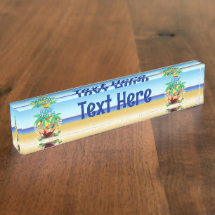 Keep Calm and...Relax on Hammock!  Nameplate