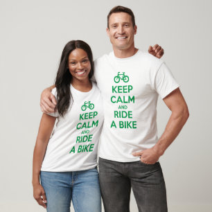 Keep Calm and Ride a Bike T-Shirt
