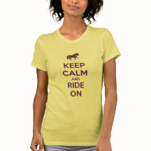 Keep Calm and Ride On Horse Horseback Riding