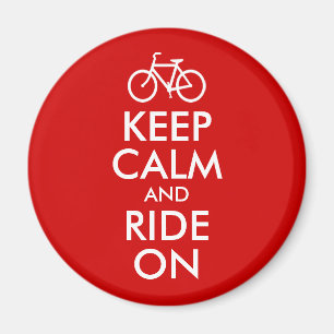 Keep Calm and Ride On Magnet