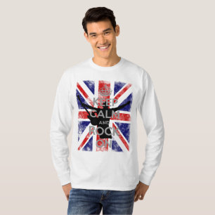 Keep Calm and Rock On Union Jack T-Shirt