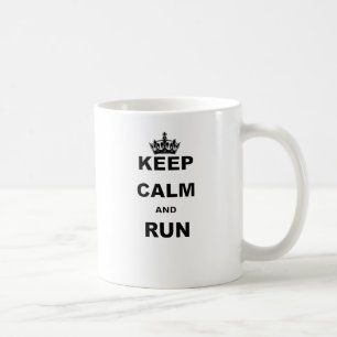 KEEP CALM AND RUN.png Coffee Mug
