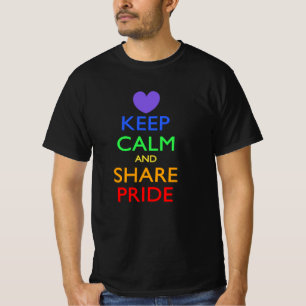 Keep Calm and Share Pride T-Shirt